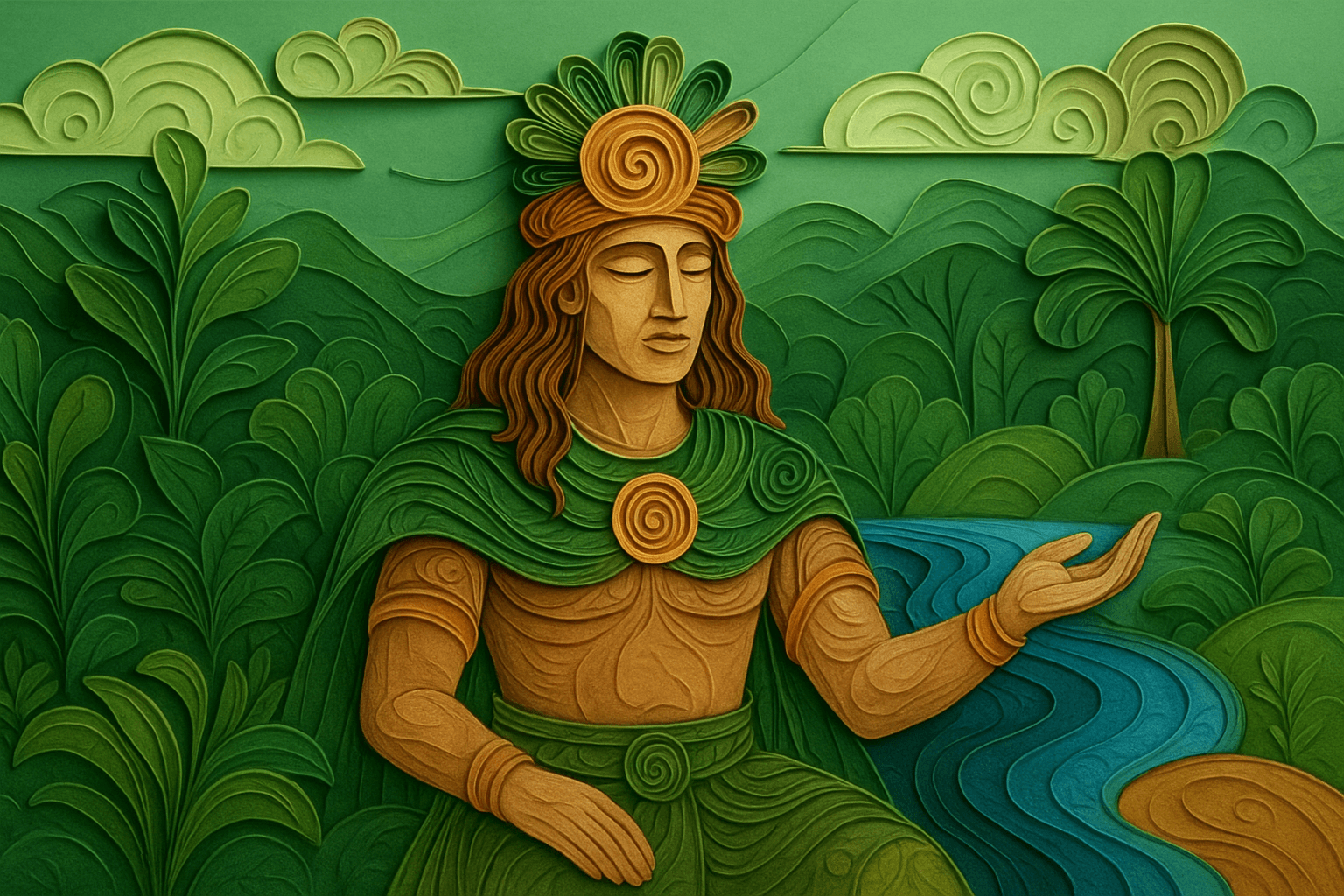 Ilustracion de la categoria Bochica