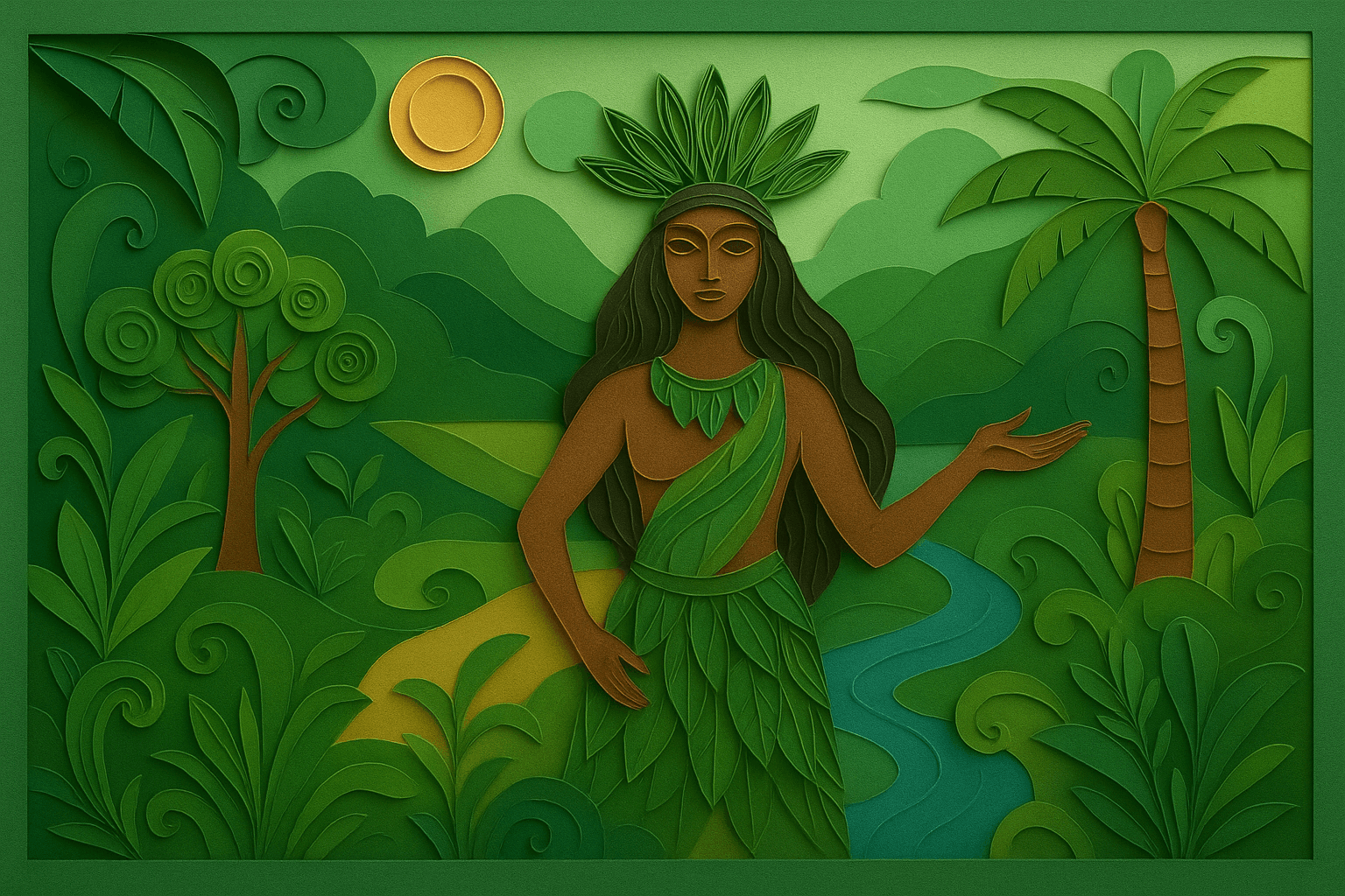 Ilustracion de la categoria bosque