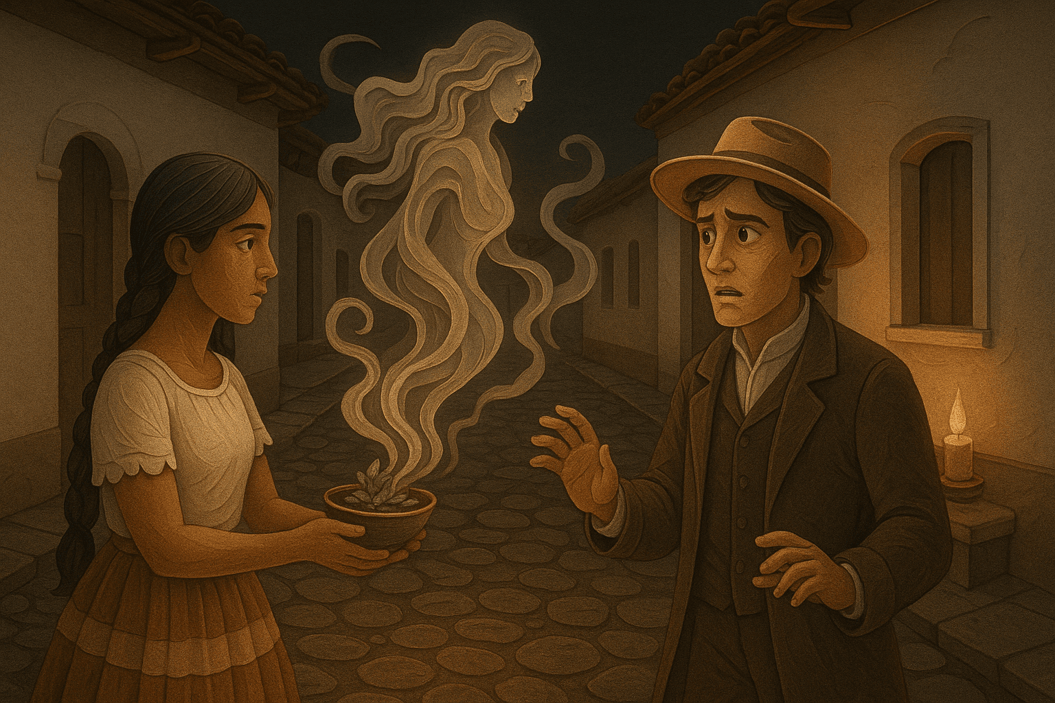 Ilustracion de Catalina la Ñapanga