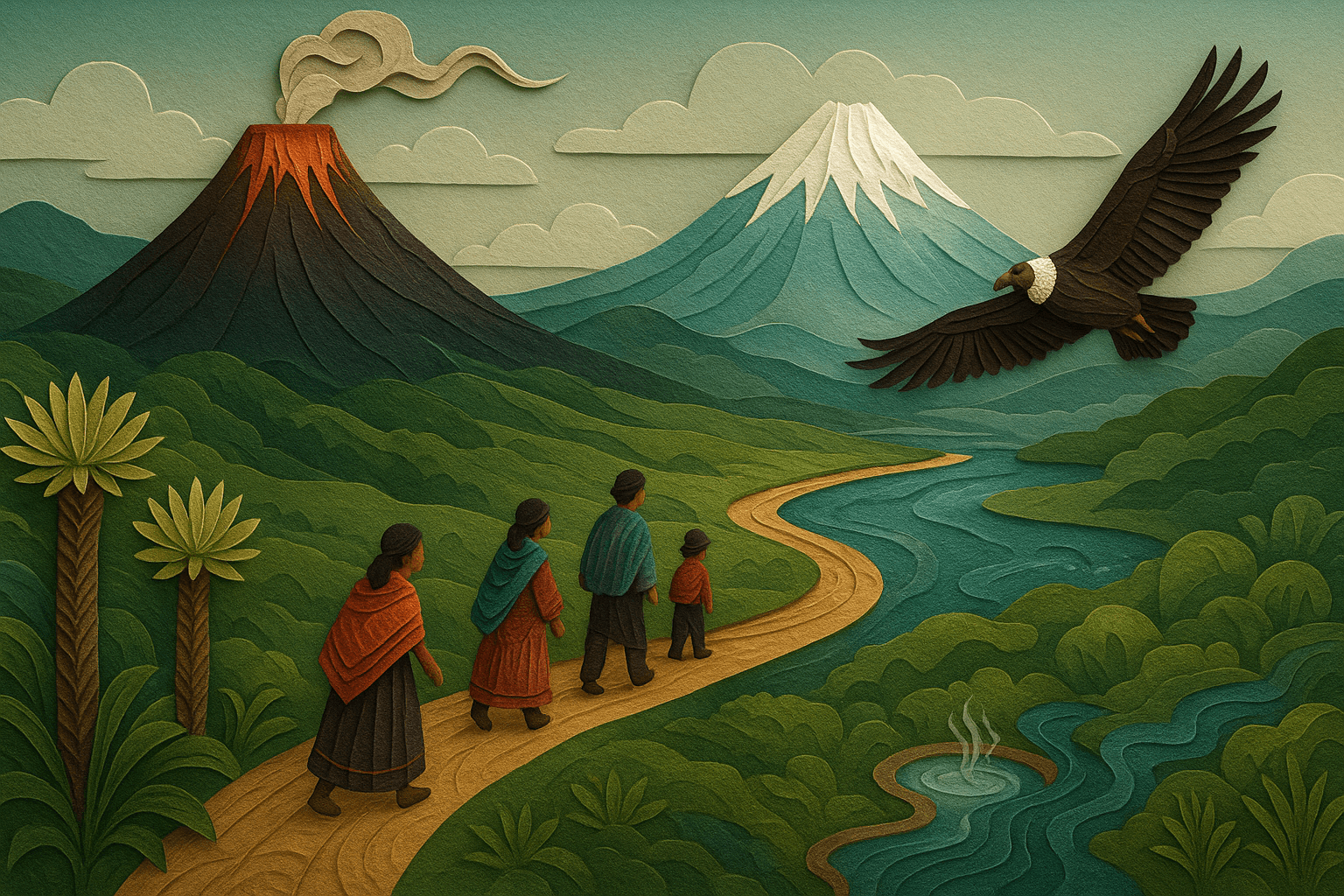 Ilustracion de Chiles y Cumbal