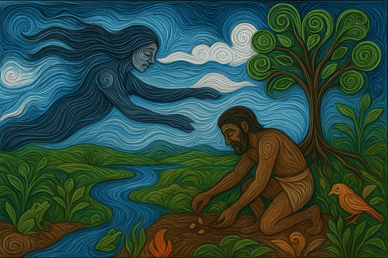 Ilustración de Creación