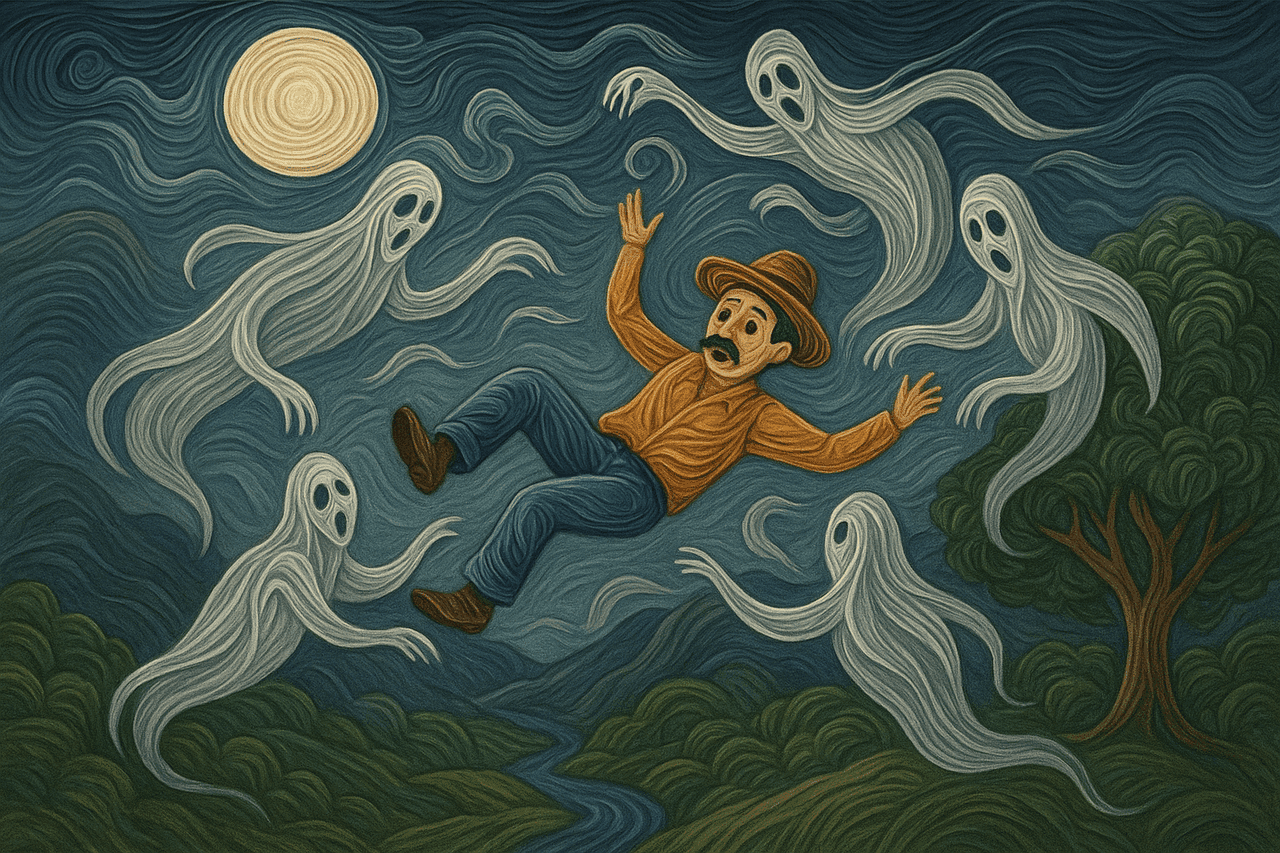 Ilustracion de Cuento de ánimas