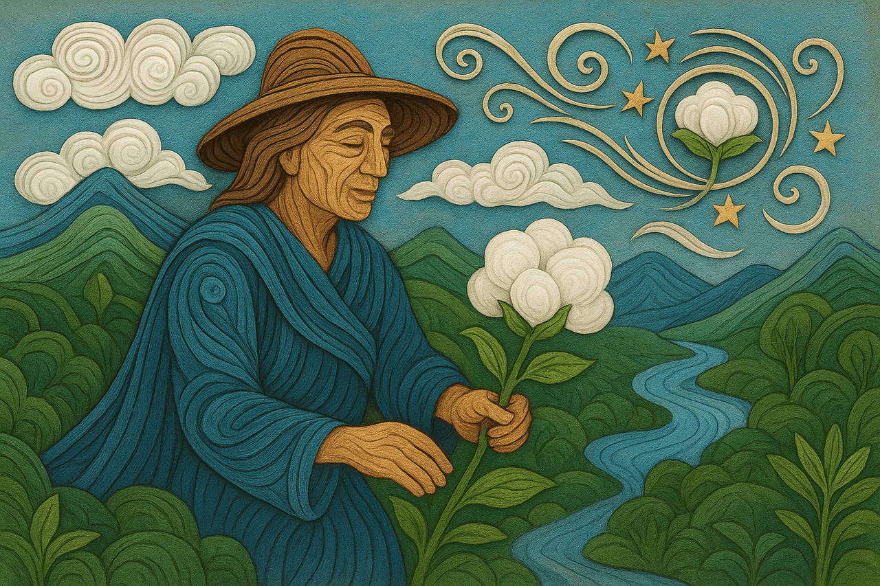 Ilustración de El algodón