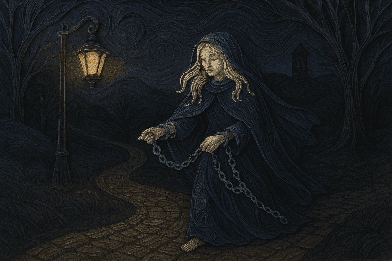 Ilustracion de El ánima sola