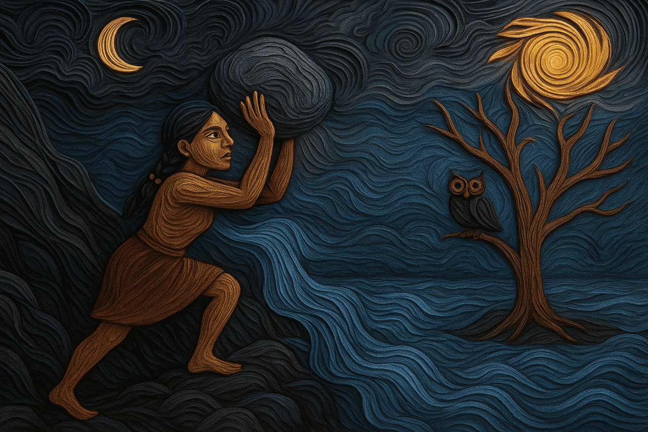 Ilustracion de El Diluvio