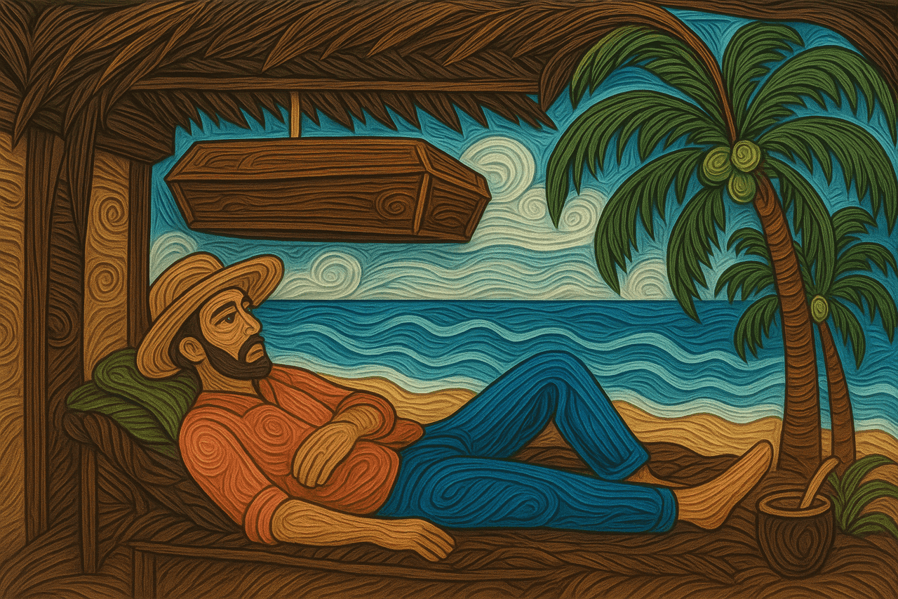 Ilustración de El talismán fúnebre