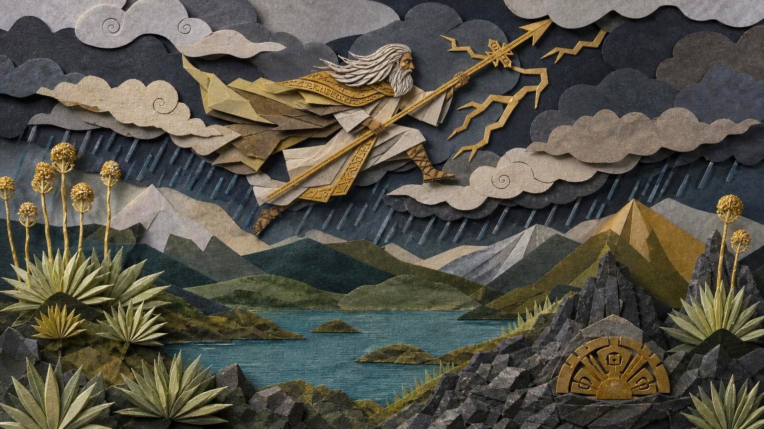 El viejo Tempestad y los dos rayos