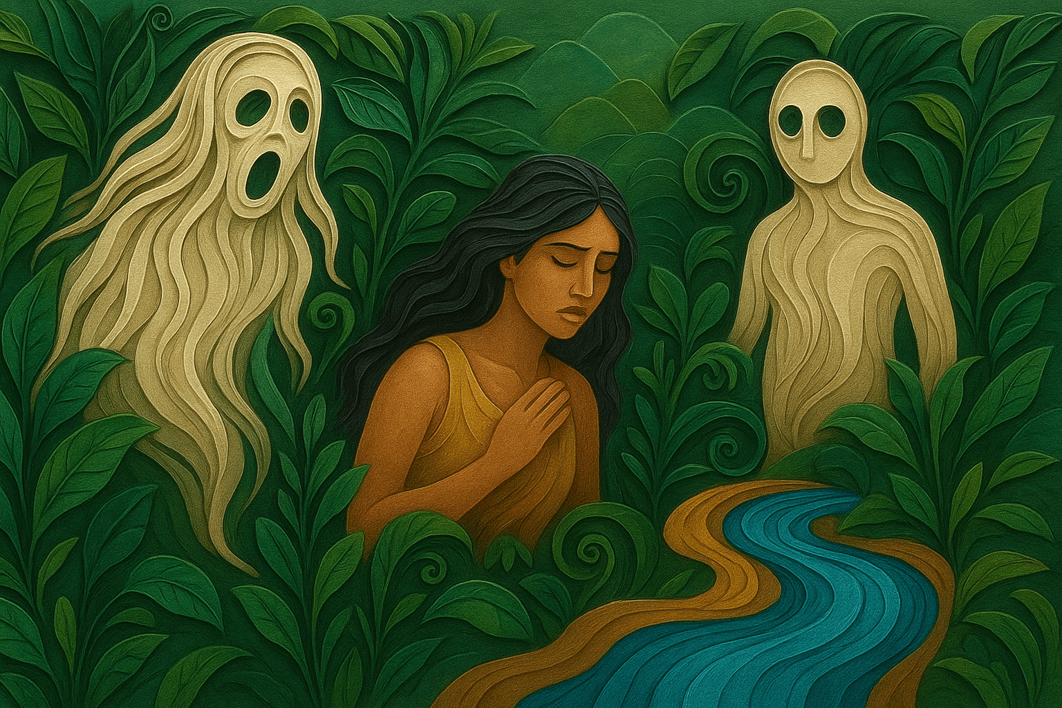 Ilustracion de la categoria fantasmas