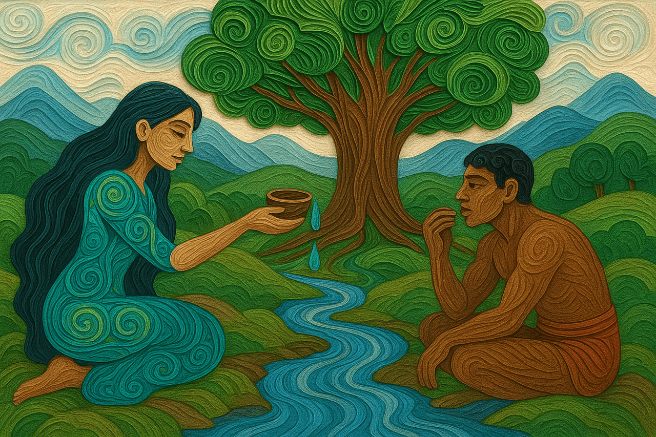 Héntserá y el agua