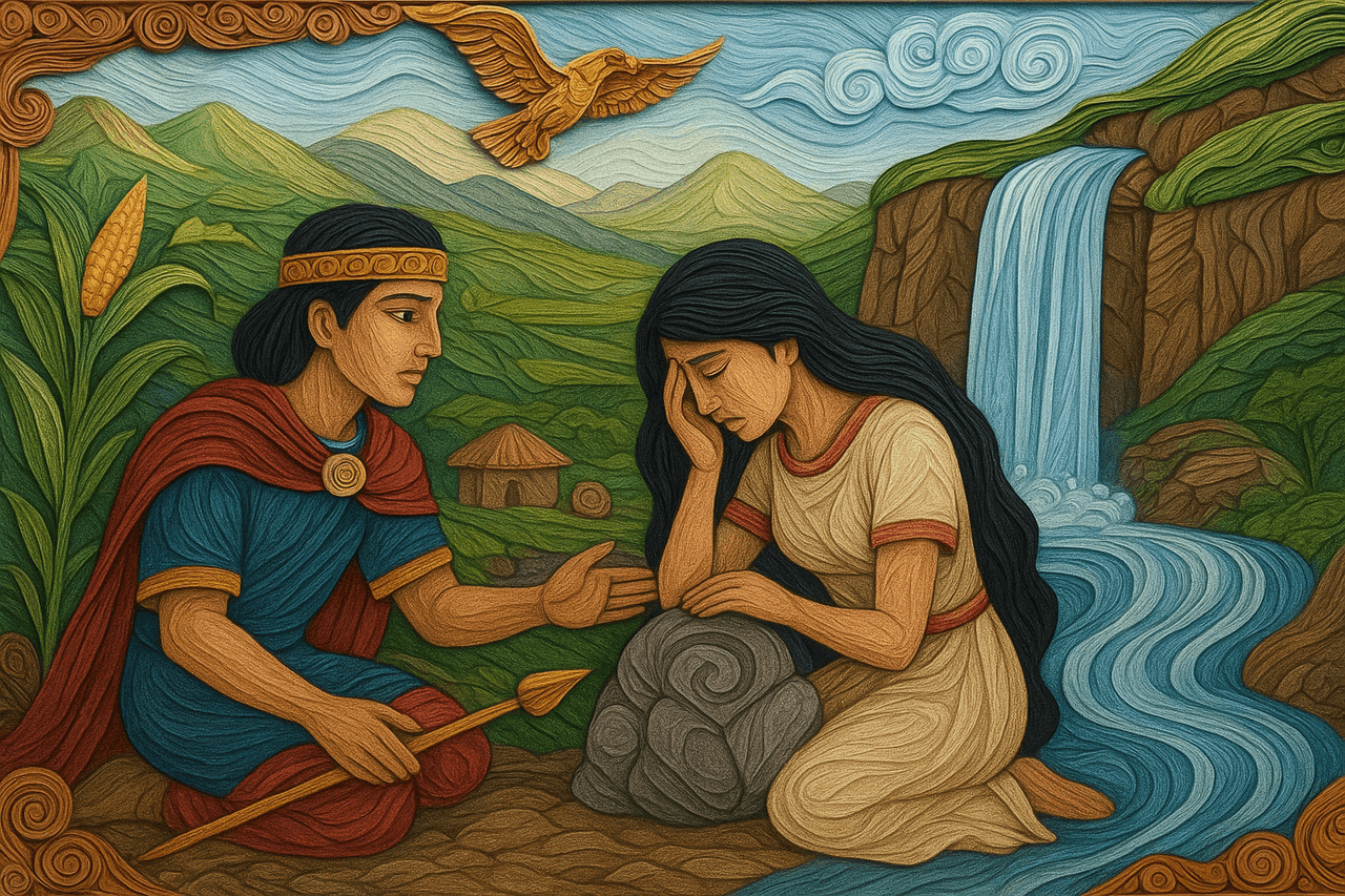 Ilustracion de Hunzahúa