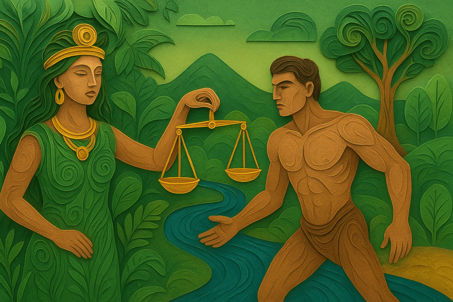 Ilustracion de la categoria justicia