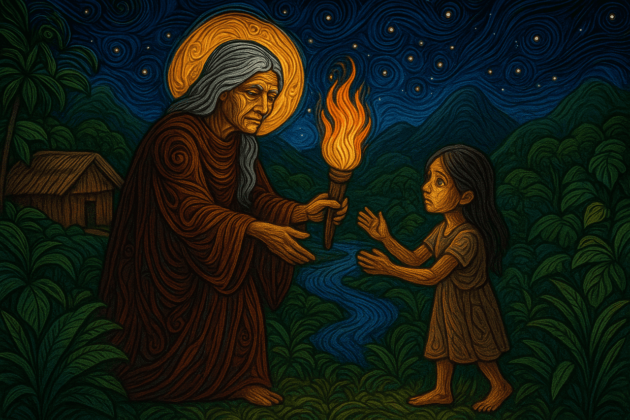 Ilustracion de La candela