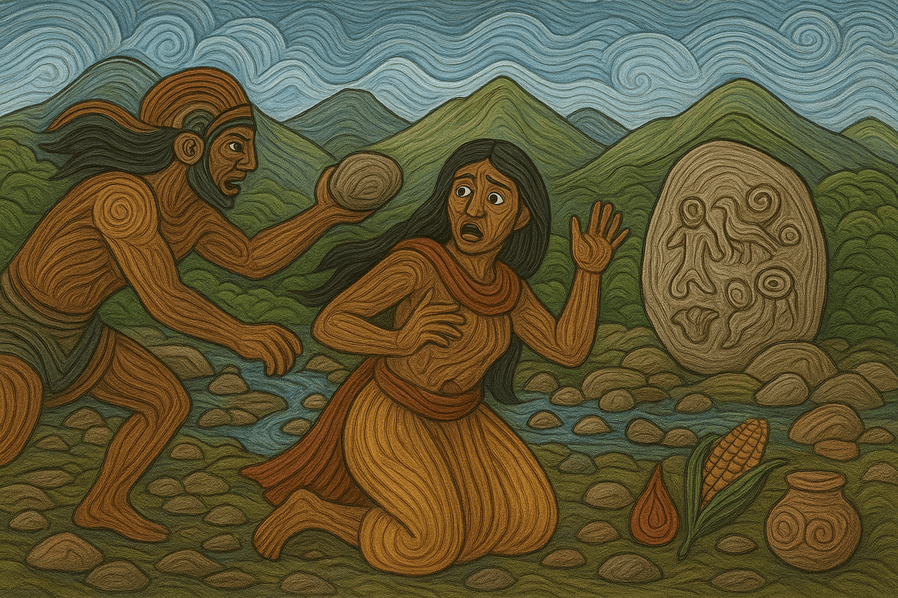 Ilustracion de La India Worunka