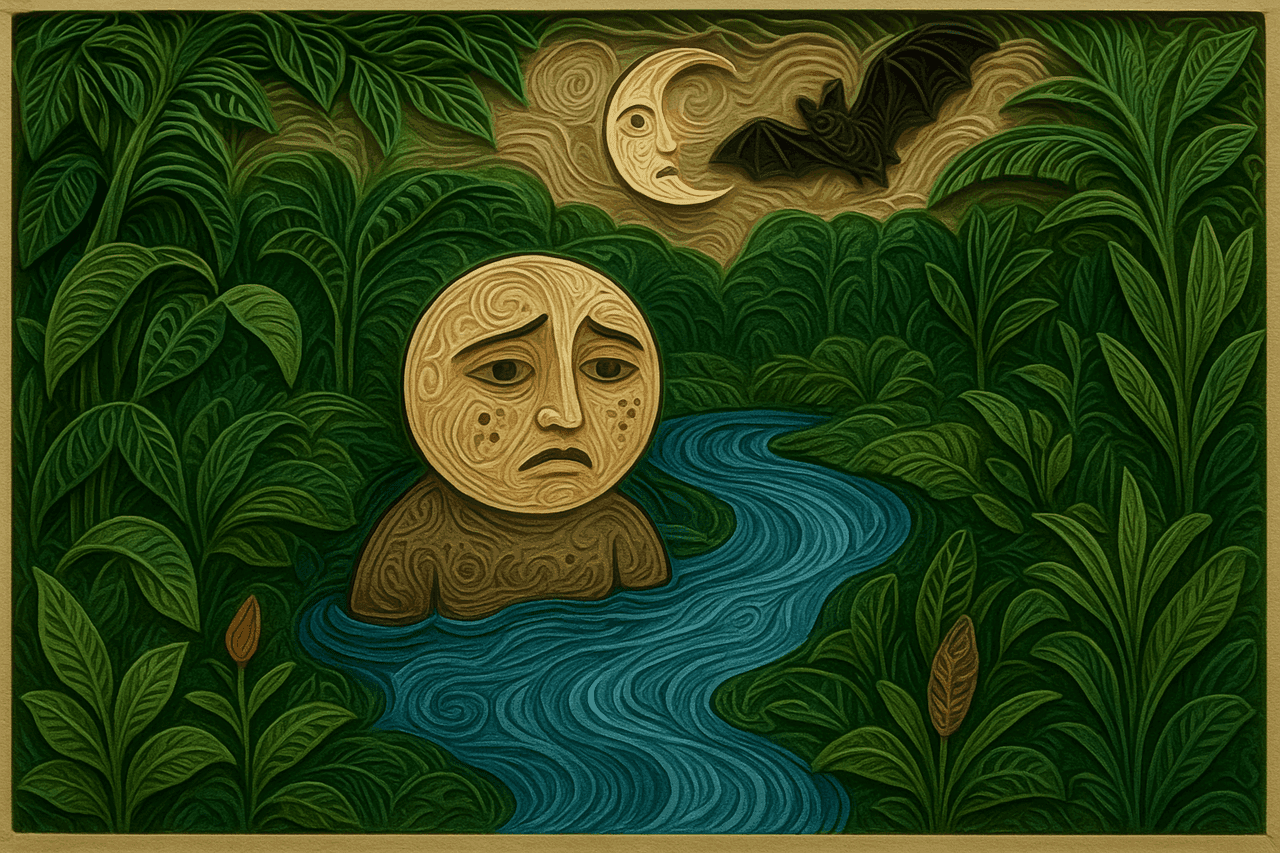 Ilustracion de La luna
