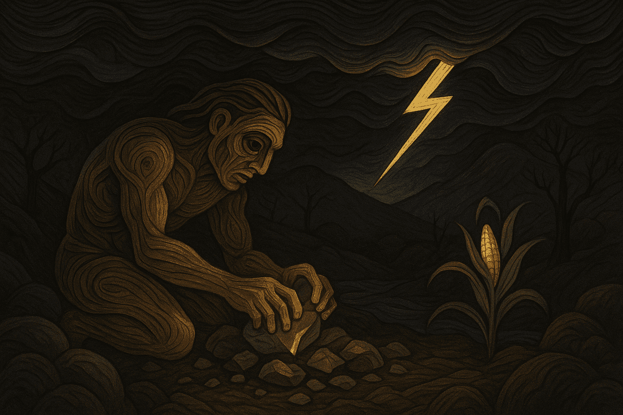 Ilustracion de La oscuridad