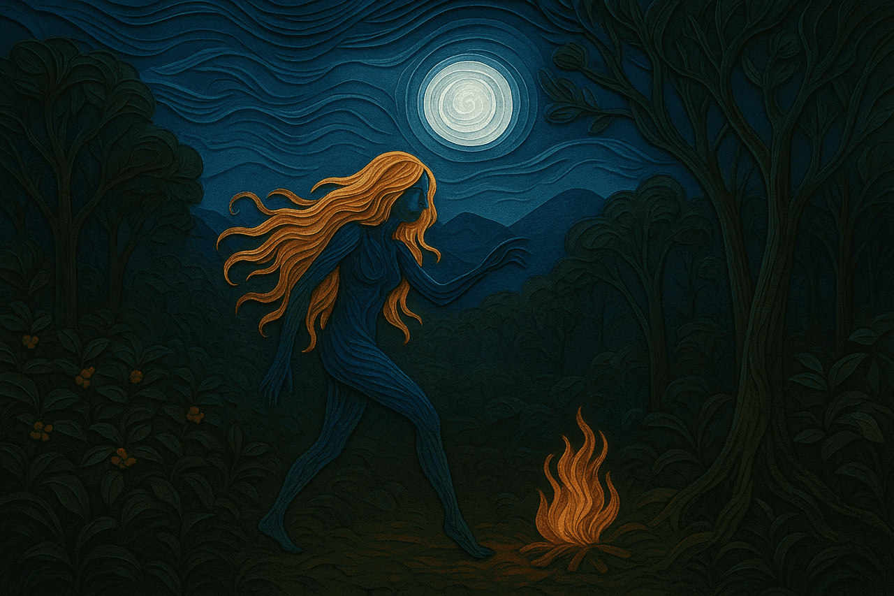 Ilustracion de La patasola