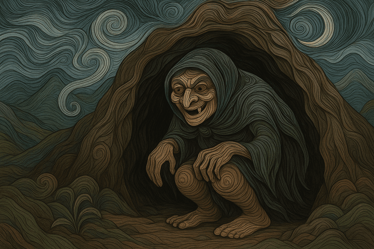 Ilustracion de La rodillona