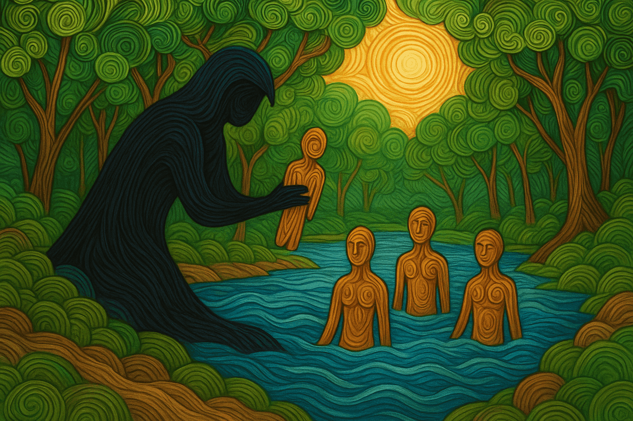 Ilustracion de La sombra creadora