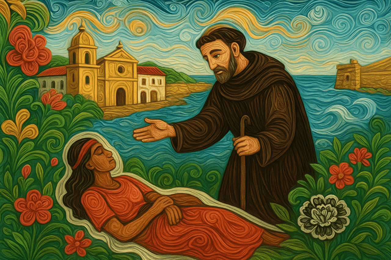 Ilustracion de Las clavelinas