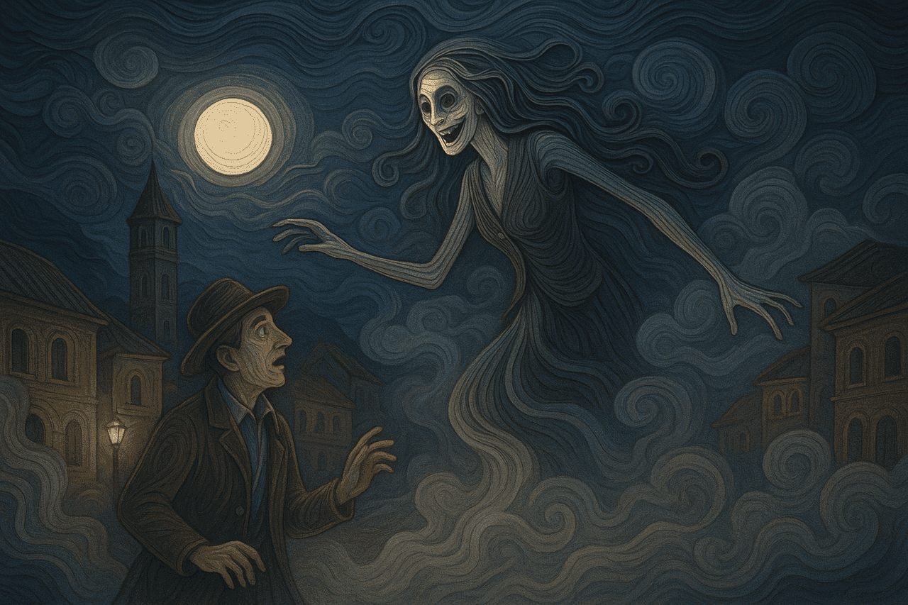 Ilustracion de María la larga