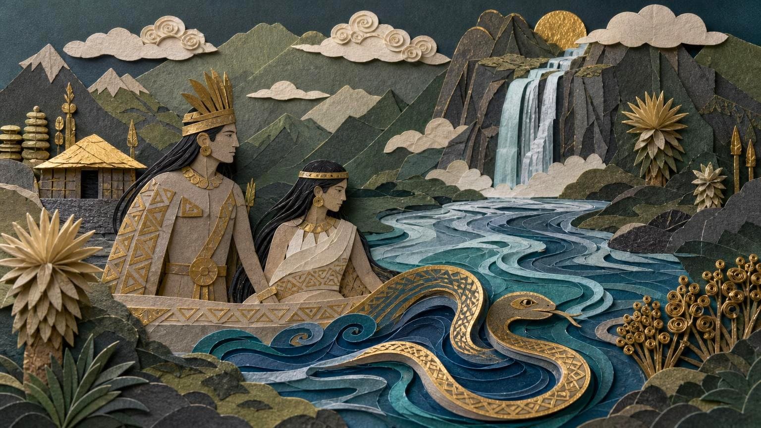 Meicuchuca y la mujer serpiente