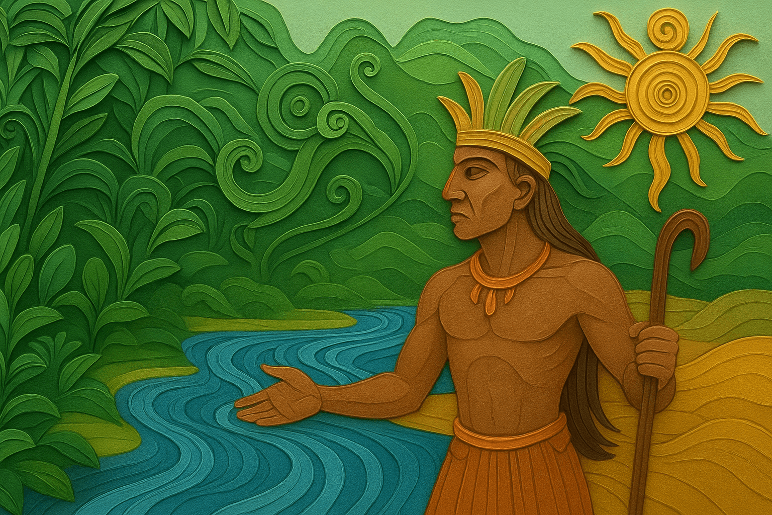 Ilustracion de la categoria muiscas