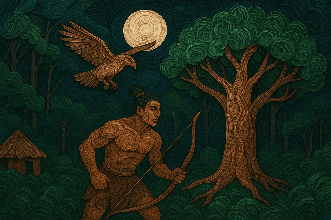 Ilustracion de Origen del gavilán