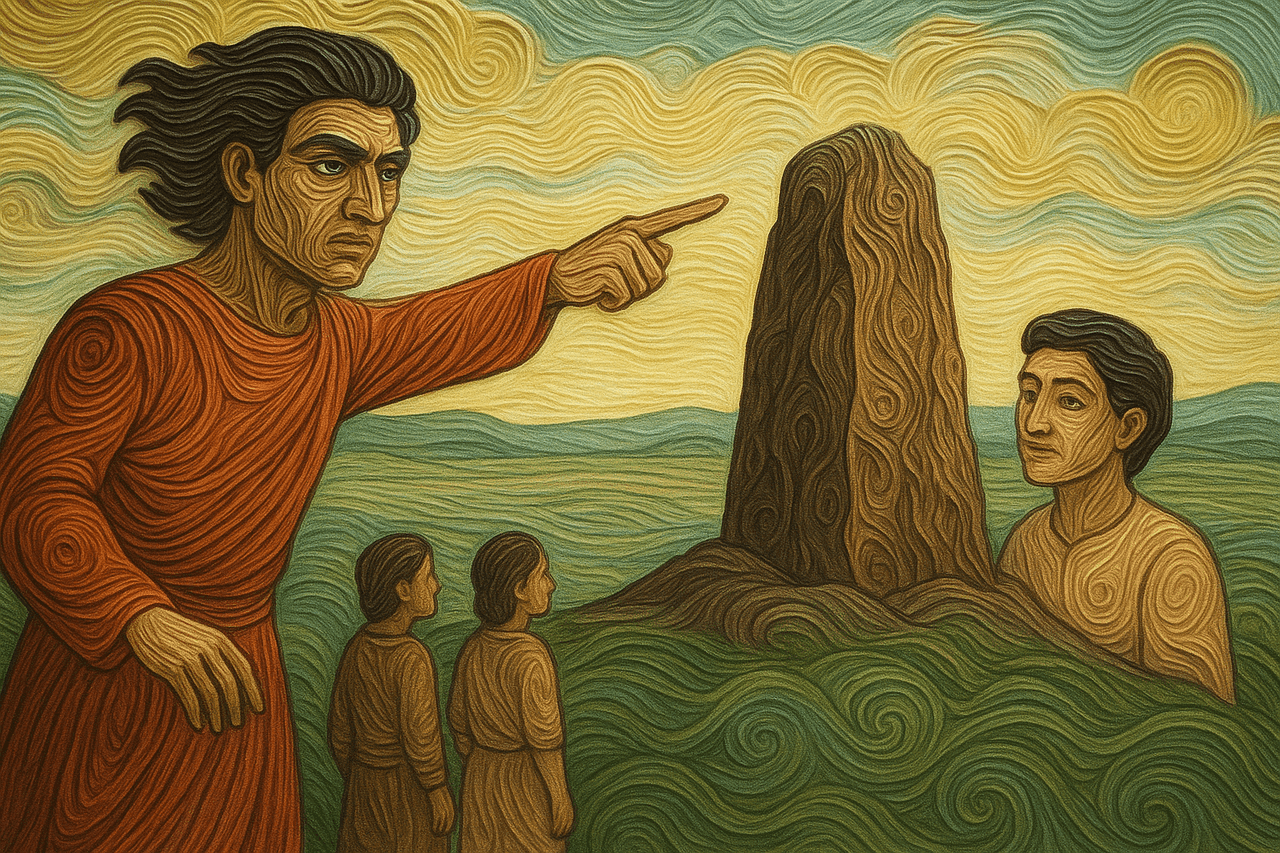 Ilustracion de Piedra Alta