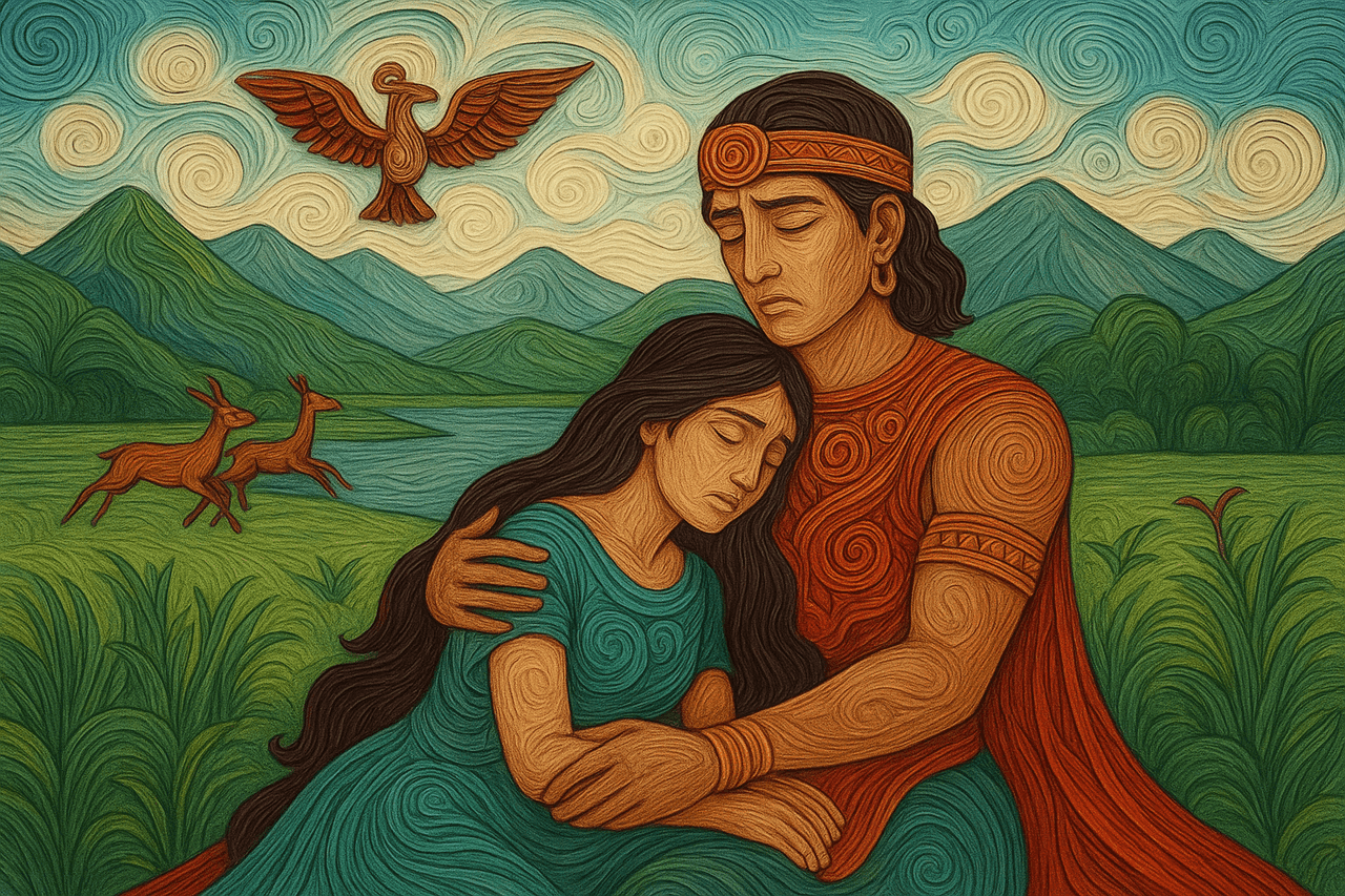 Ilustración de Toquechá y Toquilla