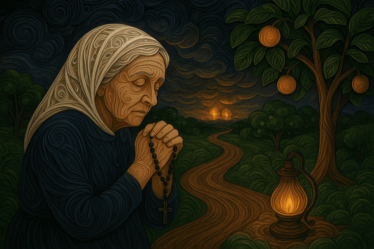 Ilustracion de Un quejido, una luz