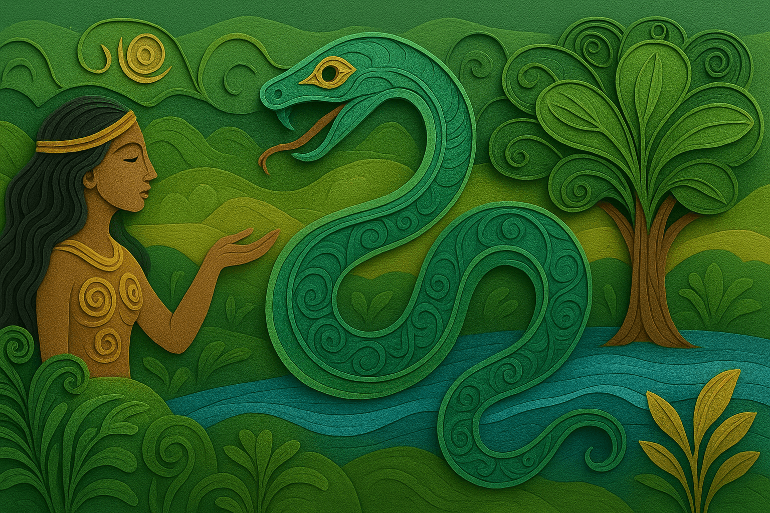 Ilustracion de la categoria Wayúu