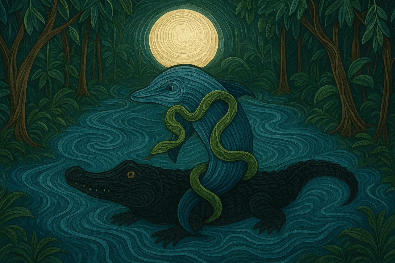 Ilustracion de Yacuruna