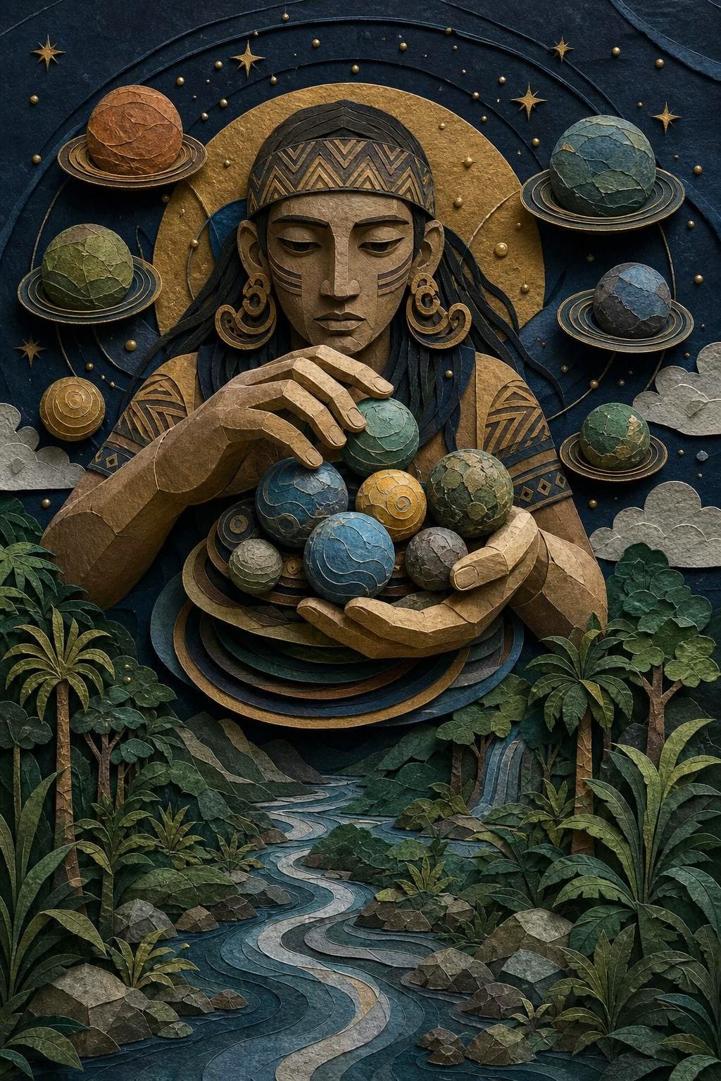 Los mundos del universo Chamí: segunda escena del relato