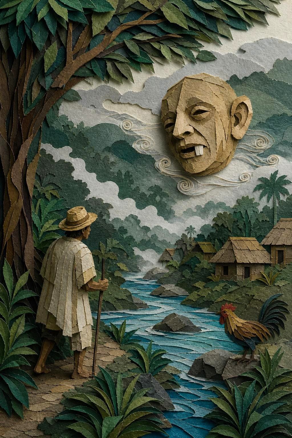 La cabeza: segunda escena del relato