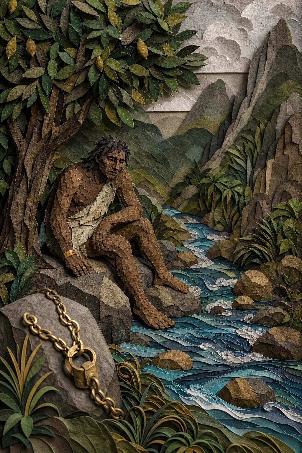 Santo Tomás: segunda escena del relato