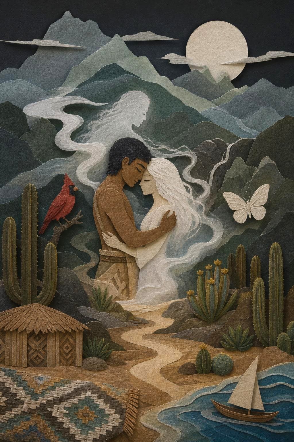 Ulépala: segunda escena del relato