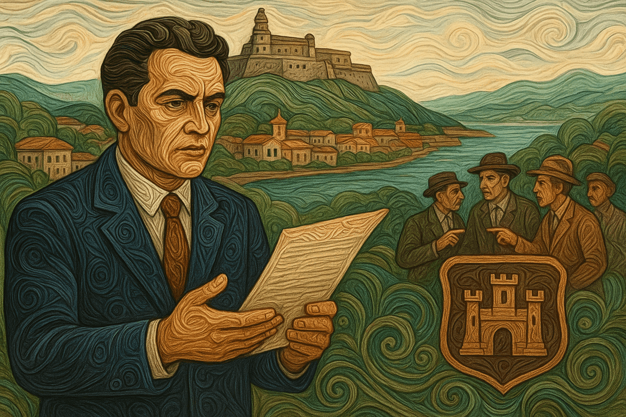 Ilustracion de De cuando fue regalado El Castillo de San Felipe y La Popa