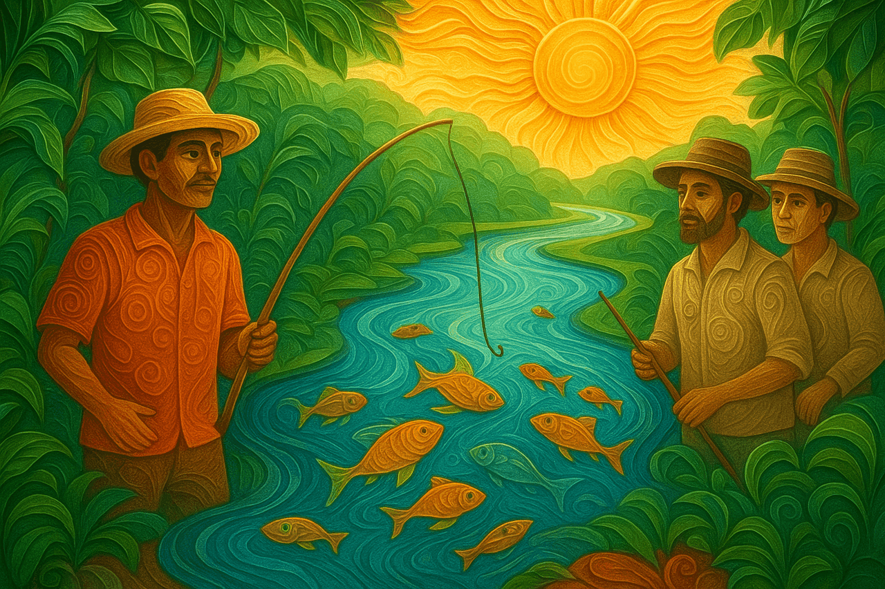 Ilustración de El costeño y los cachacos