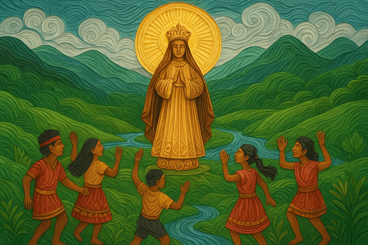 Ilustracion de El Cucho de Cuaichala y la bajada del palo santo.