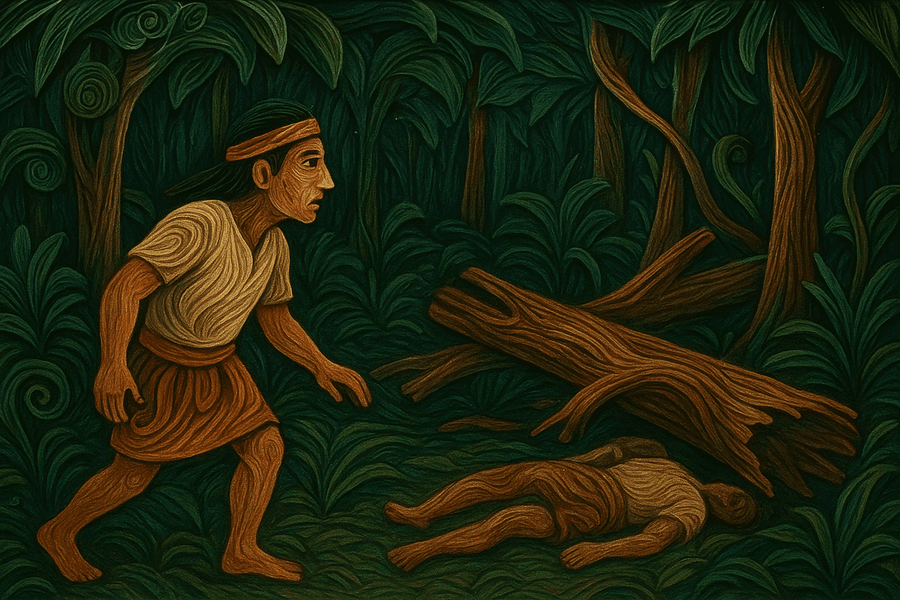 Ilustracion de El hombre que soñó con danta