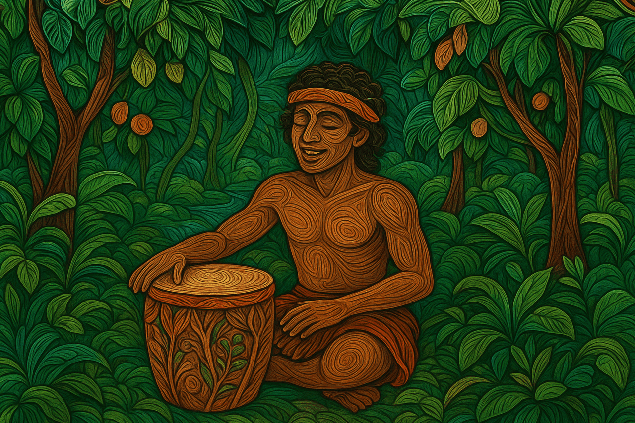 Ilustracion de El Origen del Maguaré