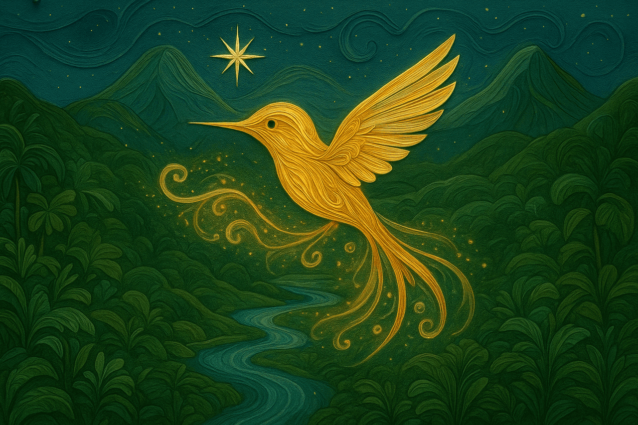 Ilustracion de El retorno de plumón amarillo