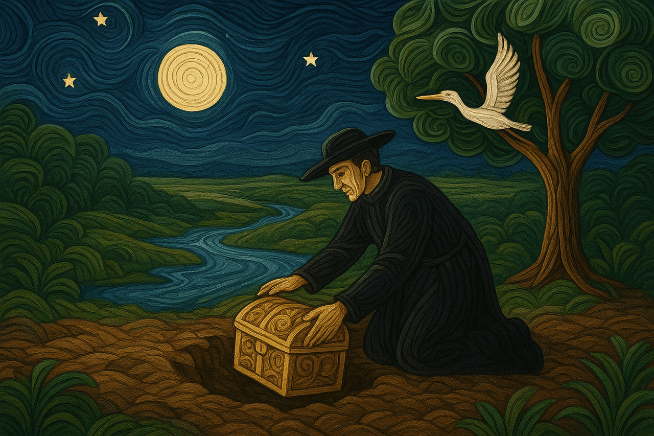 Ilustracion de El tesoro de Caribare