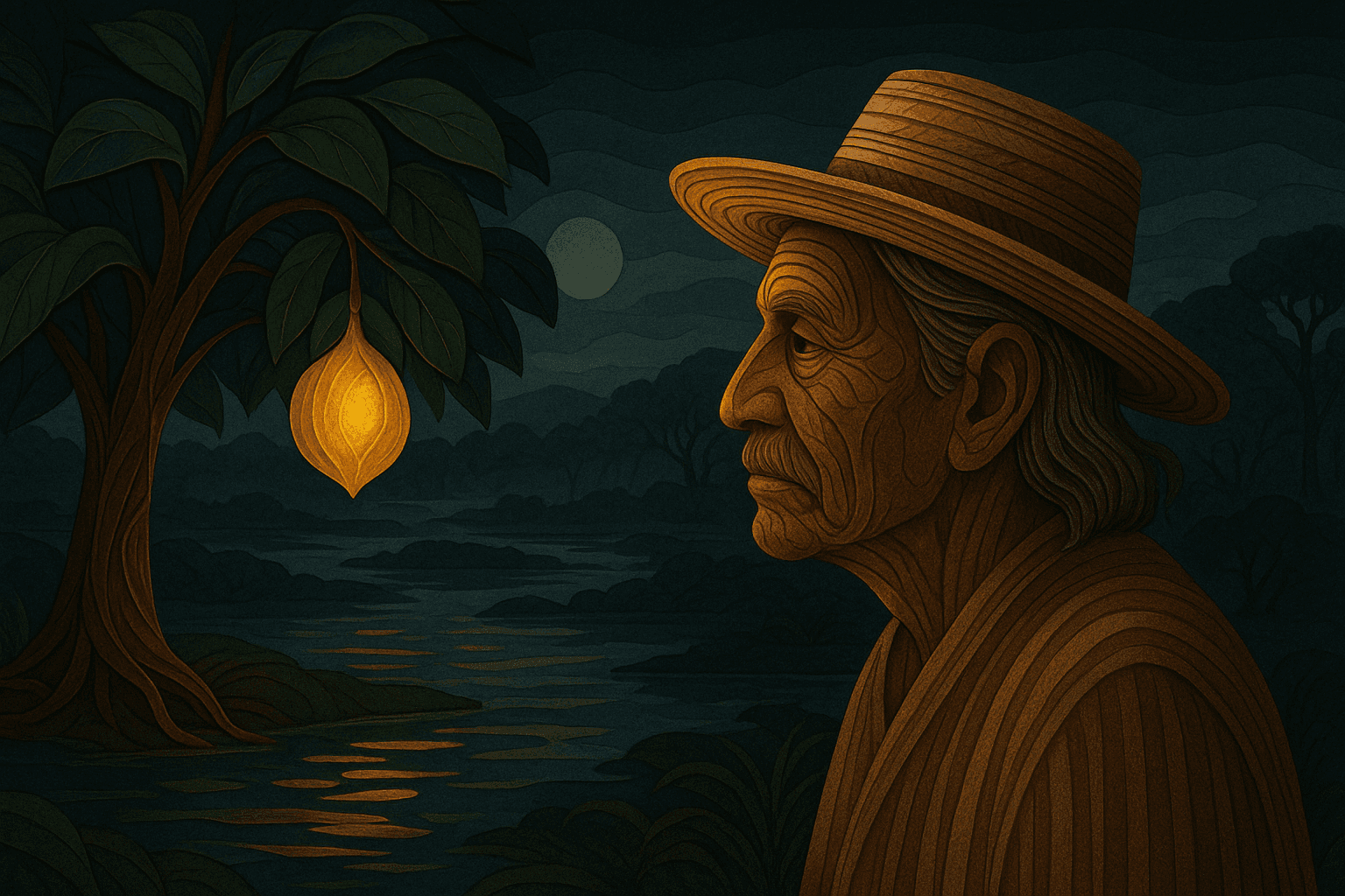 Ilustracion de El Totumo de Oro