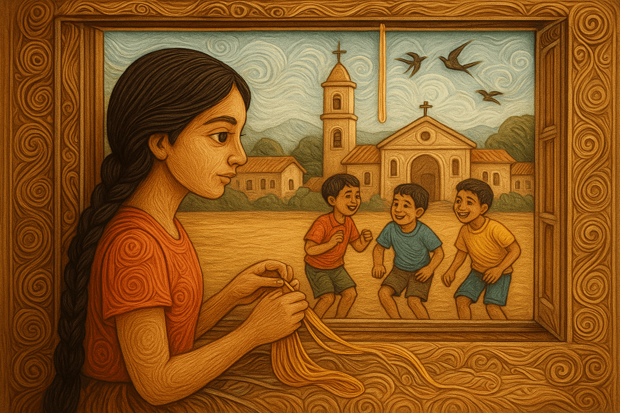 Ilustracion de Este era un jóven que estaba estudiando