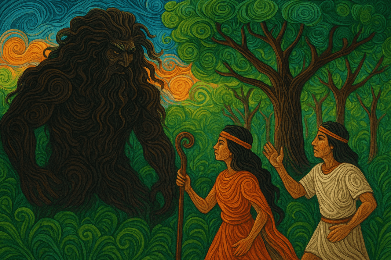 Ilustracion de Kasauge - El padre árbol