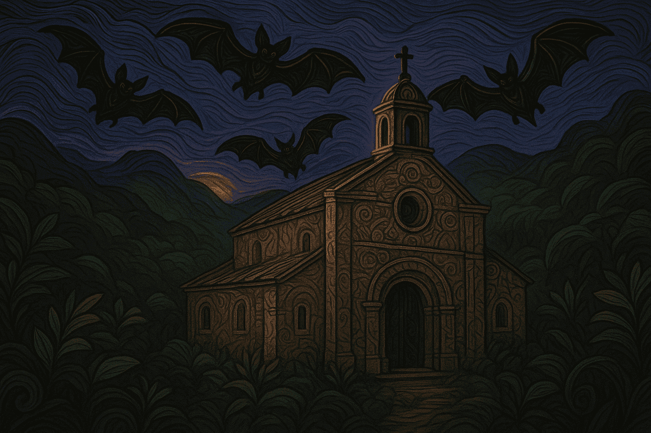 Ilustracion de La Basílica encantada