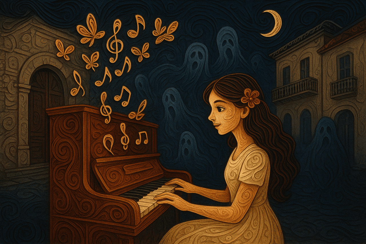 Ilustracion de La clave de la felicidad