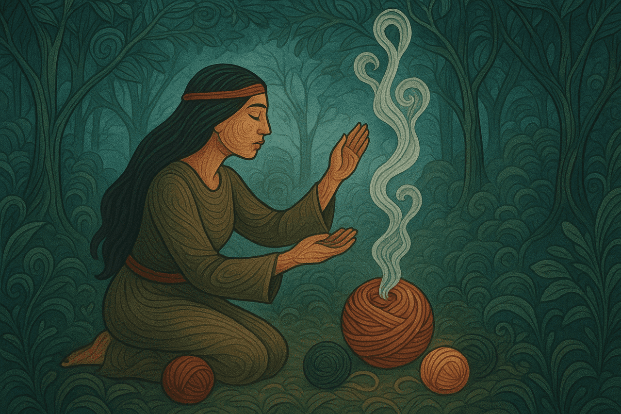 Ilustracion de La Entundada, El quedado, el espanto