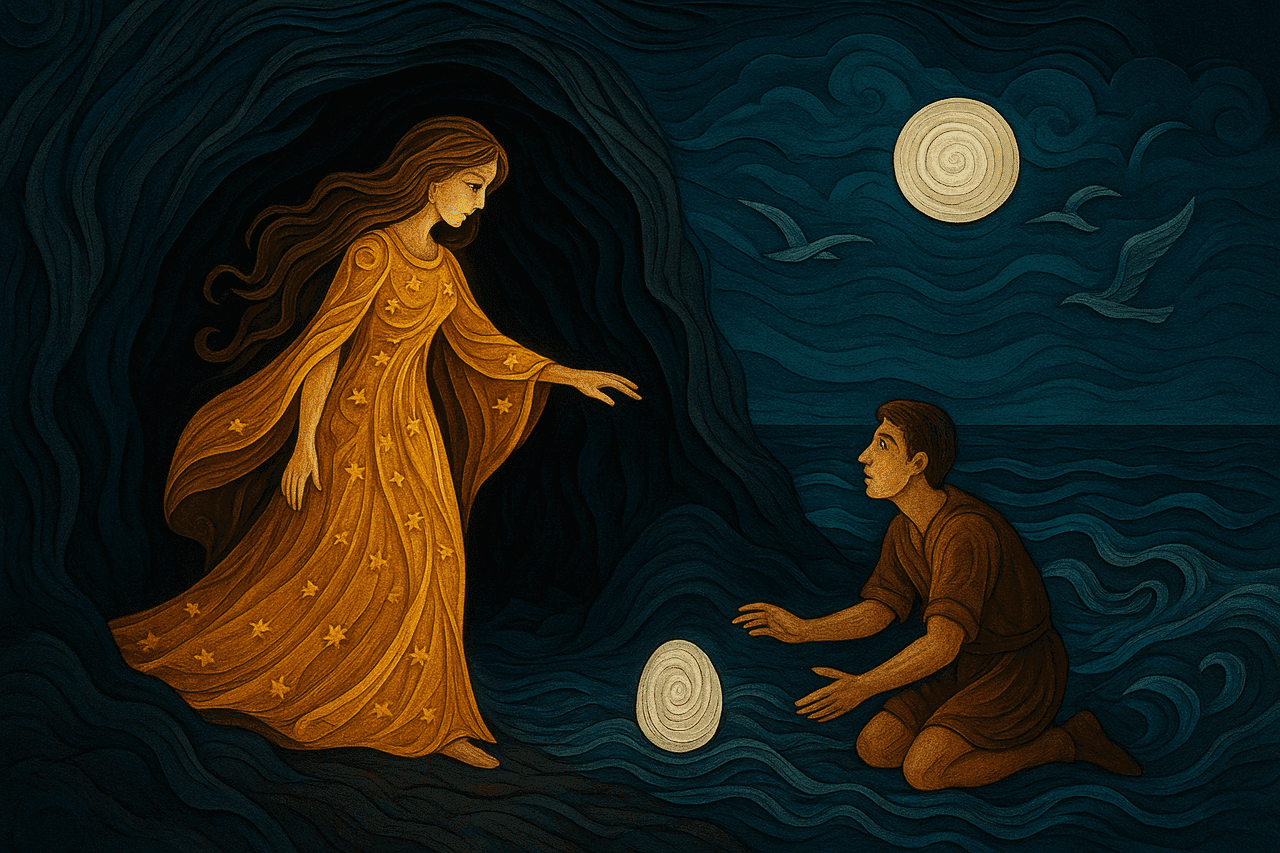 Ilustracion de La Majayura que pierde a los hombres